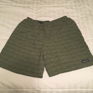 Patagonia Green Shorts